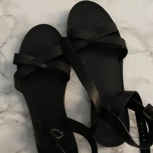 Black Madewell Boardwalk Sandals